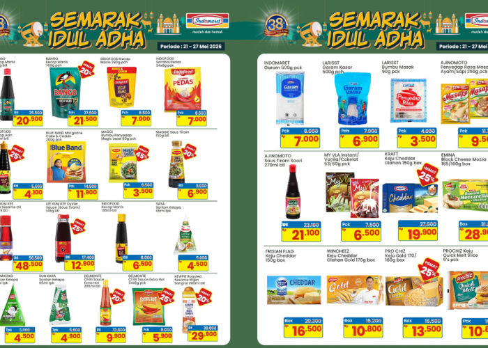 Promo Indomaret Spesial Idul Adha: Diskon Kecap, Margarin, dan Santan untuk Olah Daging Kurban