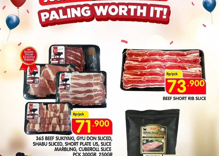 Promo Superindo Akhir Pekan: Buah Segar dan Daging Sapi Super Murah Mulai Rp1.480!