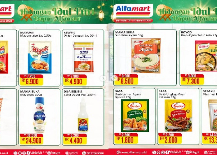 Kebutuhan Dapur Diskon Bumbu hingga Sarden! Promo JSM Alfamart Periode Bulan Maret 2026