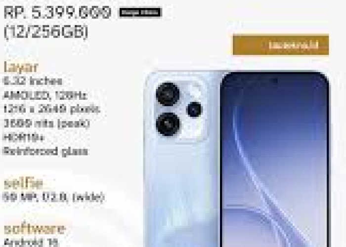 Daftar Harga Hp Oppo Reno 15, Promo Sampai 9 Febuari 2026