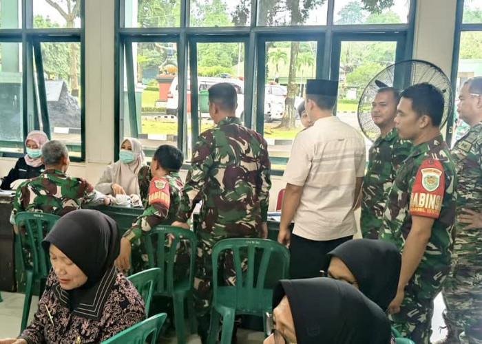 Deteksi Dini, Personel Kodim 0615/Kuningan Jalani Skrining Kesehatan