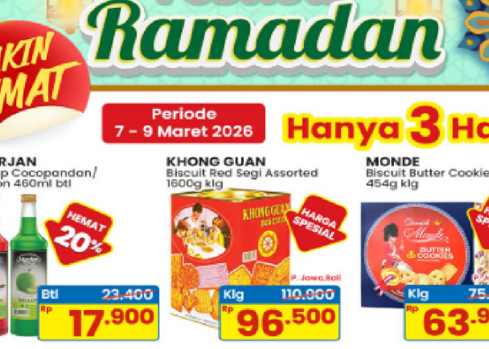 Katalog Promo JSM Indomaret Hari Ini, Minyak Rp 35.500, Periode 6-8 Maret 2026