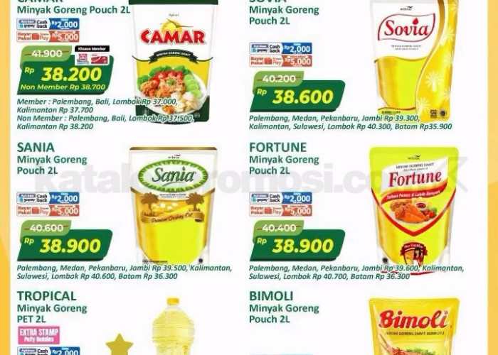 Promo Alfamart Ramadan Periode 27 Februari - 05 Maret 2026: Edisi Khusus Minyak Goreng Murah 1,5 - 2 Liter