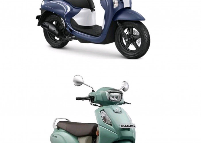 Suzuki Access 125 vs Honda Scoopy: Mana Skutik Retro yang Lebih Unggul?