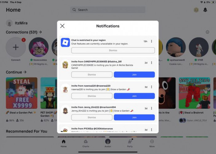 Chat Roblox Masih Error? Ini Perkiraan Kapan Chat Roblox Kembali Normal bagi Semua Pemain