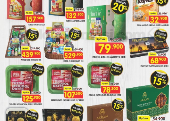 Promo Superindo Ramadhan Minuman Marjan & Parcel Ramadhan Diskon 15%