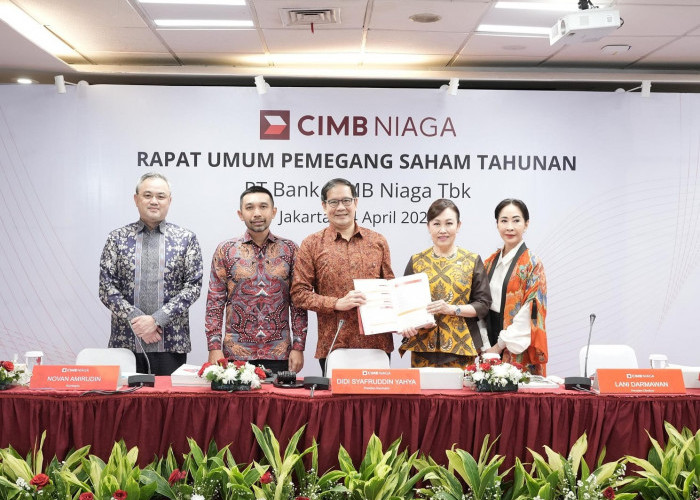 RUPST CIMB Niaga Setujui Laporan Tahunan dan Laporan Keuangan Tahunan Konsolidasian Tahun Buku 2024