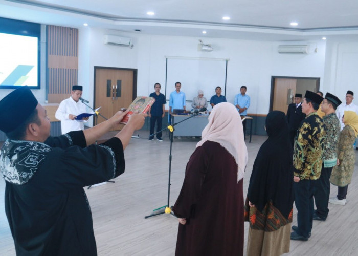 UIN Siber Cirebon Lantik dan Ambil Sumpah Jabatan PNS, Rektor Tekankan Percepatan Kinerja Institusi