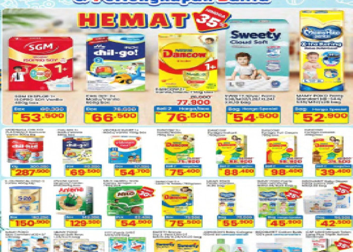 Promo Indomaret Hari Ini Khusus Edisi Susu dan Perlengkapan Balita, Periode hingga 18 Februari 2026 Hemat 35%