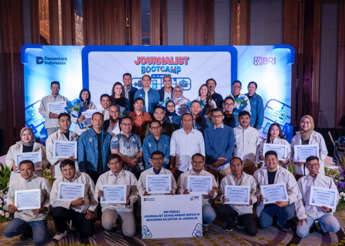 BRI Fellowship Journalism 2025 Kukuhkan 45 Jurnalis sebagai Penerima Beasiswa Pascasarjana