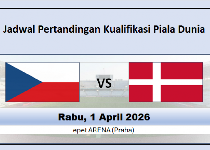 Republik Ceko vs Denmark: Jadwal, Head to Head, dan Prediksi Menang Kualifikasi Piala Dunia 2026
