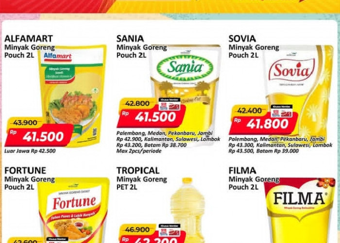 Promo JSM Alfamart 7–9 Agustus 2026: Minyak Goreng 2L Mulai Rp41.500 & Diskon Spesial Akhir Pekan!