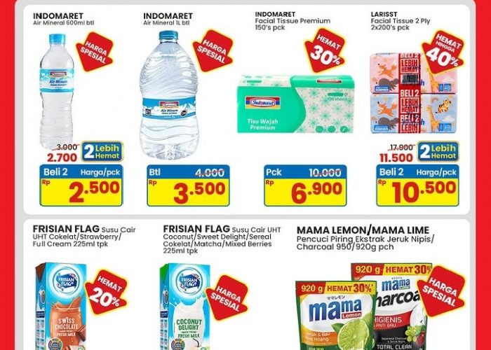 Promo Indomaret 22-28 Oktober 2026: Rinso Cair Rp14.900 & Mama Lemon Rp11.500!