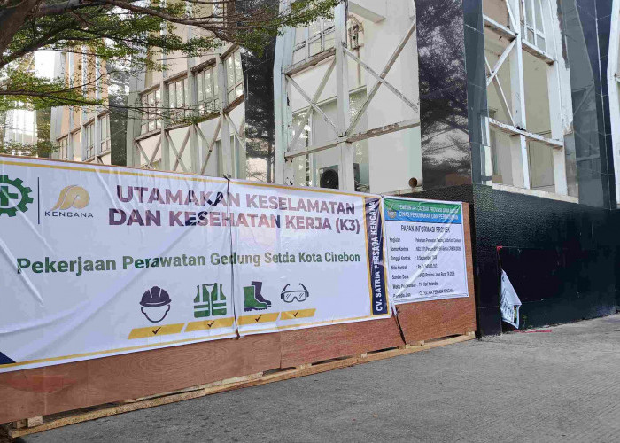 Perbaikan Dimulai, Area Gedung Setda Sudah Disterilkan
