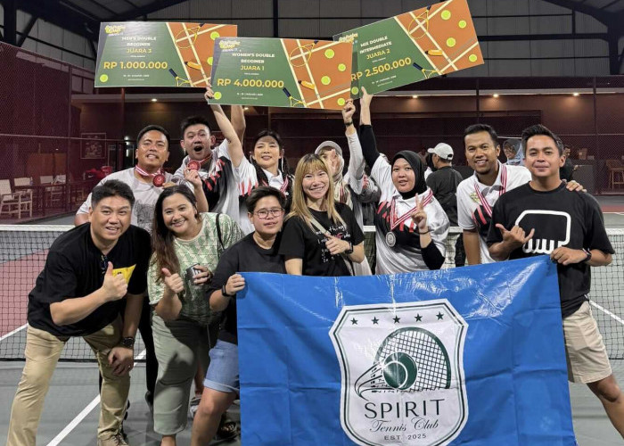Spirit Tenis Club Sabet Sejumlah Gelar di Turnamen Emirat 2 