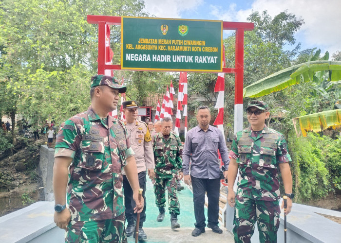 Peresmian Jembatan Perintis Garuda di Kota Cirebon, Hadirkan Kebahagiaan Warga Sumurwuni Argasunya di Momentum