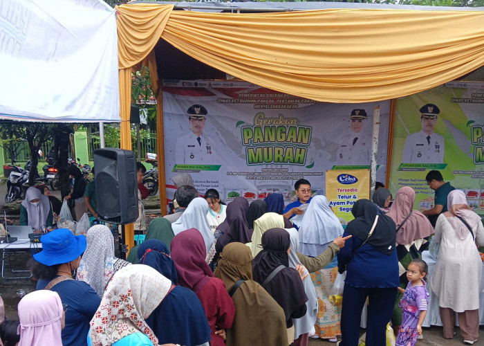 Bulog Gelar Gerakan Pangan Murah di Cirebon, Warga Antusias dan Apresiasi