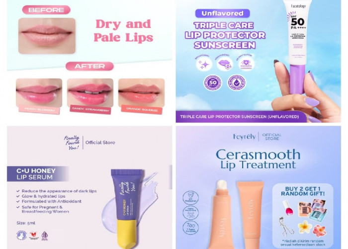 Hydrating Your Lips All Day: 4 Rekomendasi Lip Balm Untuk Melembabkan dan  Mencerahkan Bibir Hitam