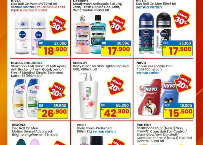 Promo JSM Indomaret Terbadu Periode 10 - 23 Februari 2026 Berbagai Produk Diskon 30%