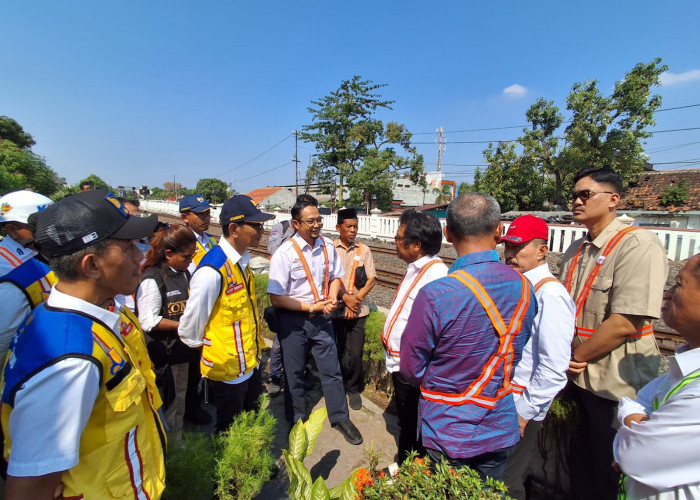 Perlintasan Sebidang di Jalan Kartini Ditinjau Komisi V DPR RI