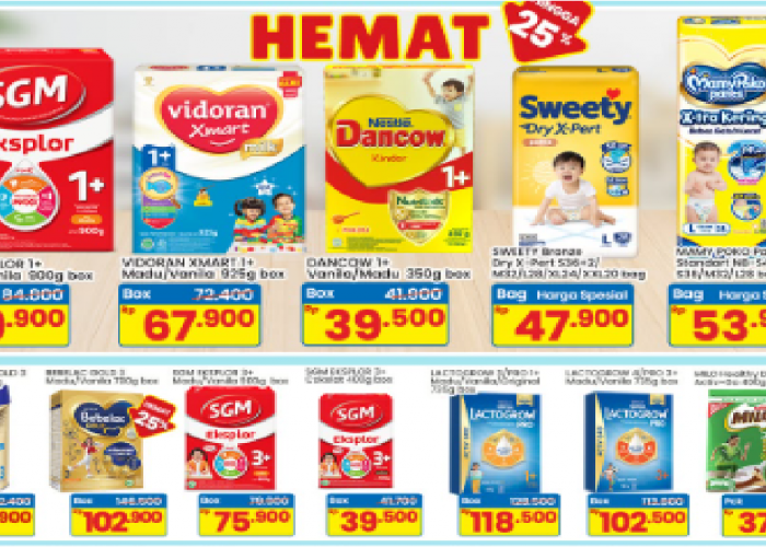 Minyak Rp 36.400, Popok Isi 32 Rp 44.500, dan Beli 2 Gratis 1 Chupacups, Promo Indomaret Hari Ini Februari