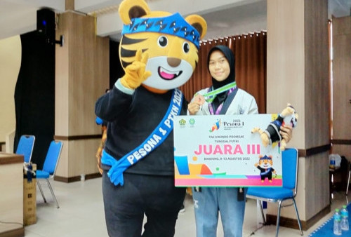 Atlet IAIN Cirebon Juara 3 Taekwondo pada Pesona 2022