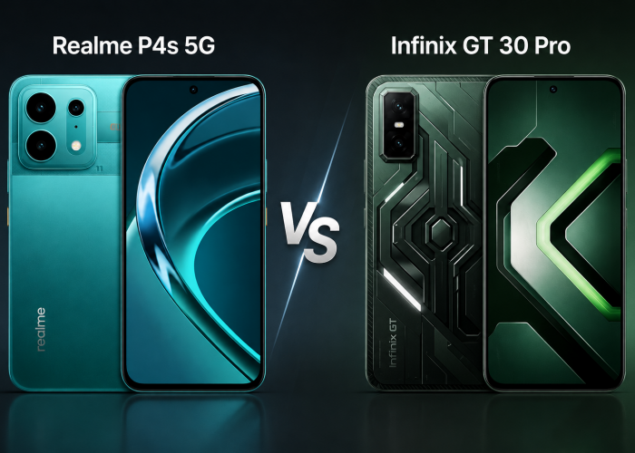 Realme P4s 5G vs Infinix GT 30 Pro: Perbandingan Daya Tahan Baterai dan Performa Gaming