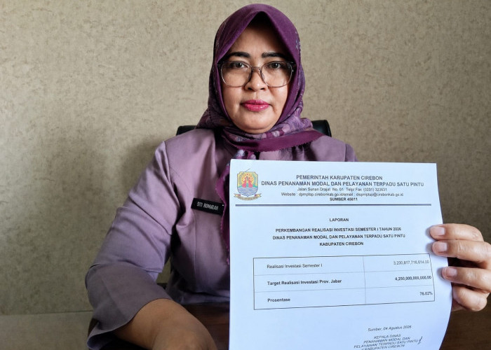 Investasi Kabupaten Cirebon Sudah 76 Persen, Tinggal Kejar Rp1,02 Triliun Lagi