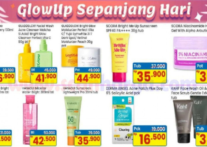 Katalog Promo Indomaret Produk Kecantikan Periode 9-15 April 2026: Glow Up Sepanjang Hari 