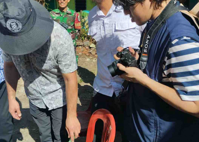 Budidaya Maggot di RW 03 Pengampon Kelurahan Lemahwungkuk Mendunia usai Didatangi Mahasiswa Luar Negeri