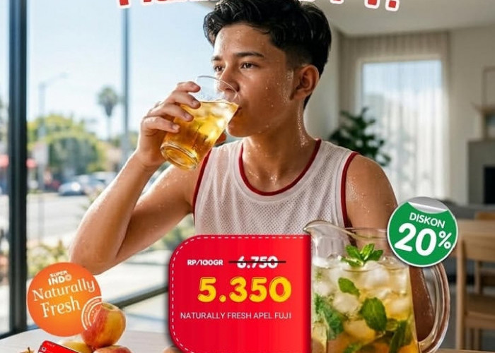Katalog Promo SuperIndo 30 Juli – 5 Agustus 2026: Apel Fuji Rp5.350/100gr dan Diskon Member Hingga 45%!