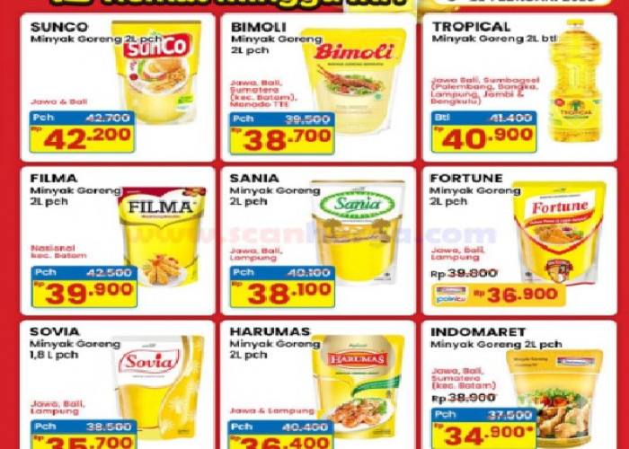 Promo Indomaret Hari Ini hingga 11 Februari 2026, Khusus Produk Kecintaan Ibu-Ibu Minyak Goreng Rp 34.900