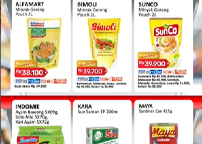 Promo JSM Alfamart Periode Terbaru, Minyak Goreng dan Kebutuhan Dapur Lebih Murah!
