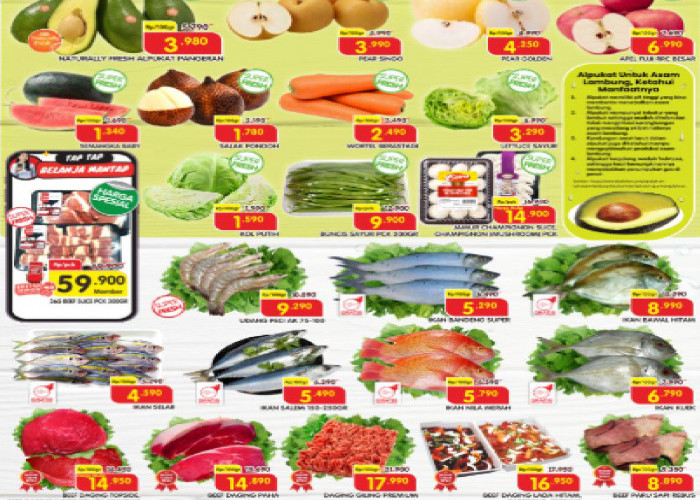 Promo Superindo hingga 11 Februari 2026 Katalog Segarnya Setiap Hari, ada Buah Rp 1.340 hingga Daging 8.890