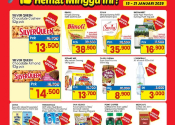 Hemat! Minyak Goreng hingga Perawatan Tubuh, Promo Indomaret Hari Ini Berlaku Sampai 21 Januari 2026
