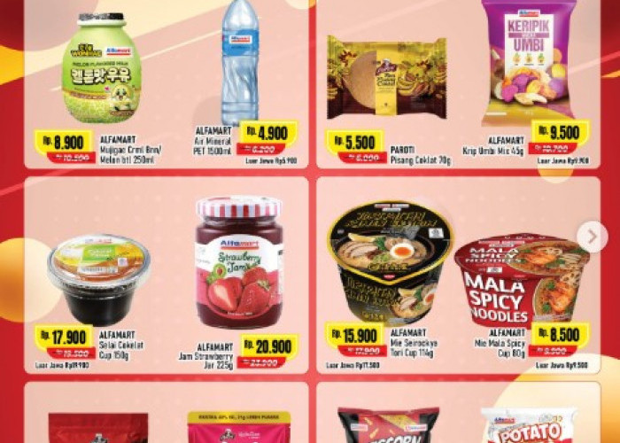 Promo Alfamart Private Label Juni 2026: Belanja Camilan dan Kebutuhan Rumah Tangga Hemat Mulai Rp4.900