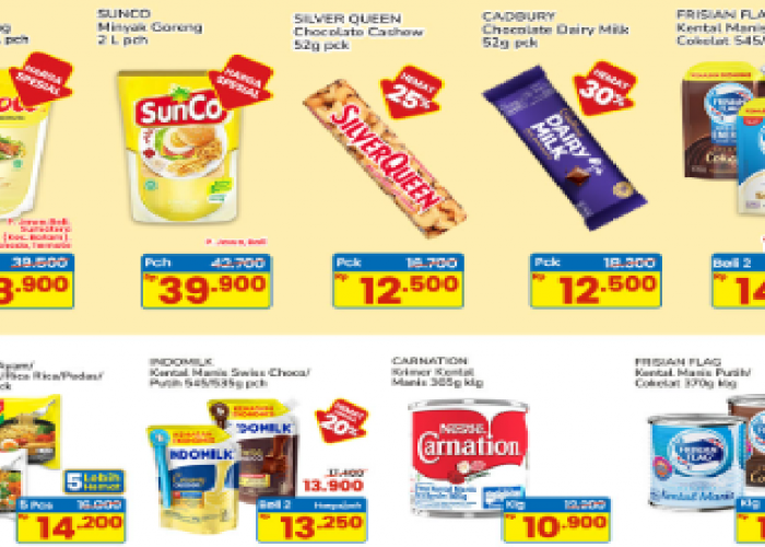 Katalog Promo JSM Indomaret 13-15 Februari 2026, Minyak 2L Rp 35.900, Cokelat Beli 1 Gratis 1, Belanja Murah!