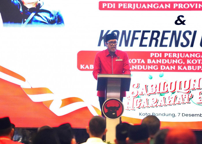 Ono Surono Kembali Pimpin PDIP Jabar, Komitmen Jaga Kelestarian Lingkungan