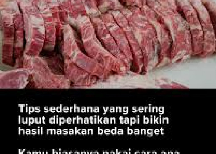 Cara Memasak Daging Sapi Kurban Biar Cepat Empuk Tanpa Presto, Hemat Gas!