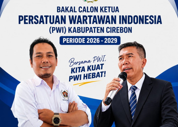 Bursa Ketua PWI Kabupaten Cirebon Memanas, Maman dan Mamat Mendaftar