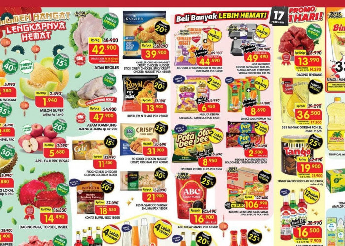 Katalog Promo Superindo Weekday Terbaru 16-19 Februari 2026: Beli Banyak Lebih Hemat!