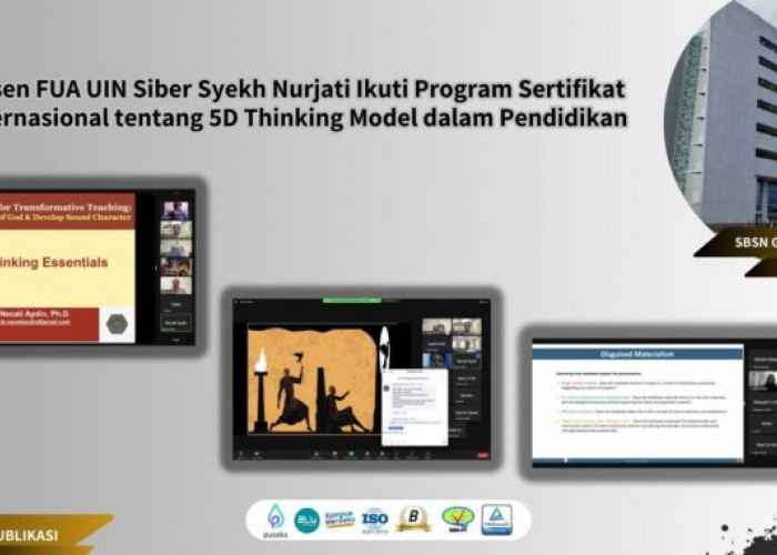 Dosen FUA UIN Siber Cirebon Ikuti Program Sertifikat Internasional tentang 5D Thinking Model dalam Pendidikan