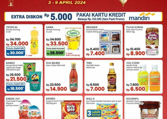 Cara Belanja Irit Dengan Promo JSM Indomaret Terbaru 12-15 Januari