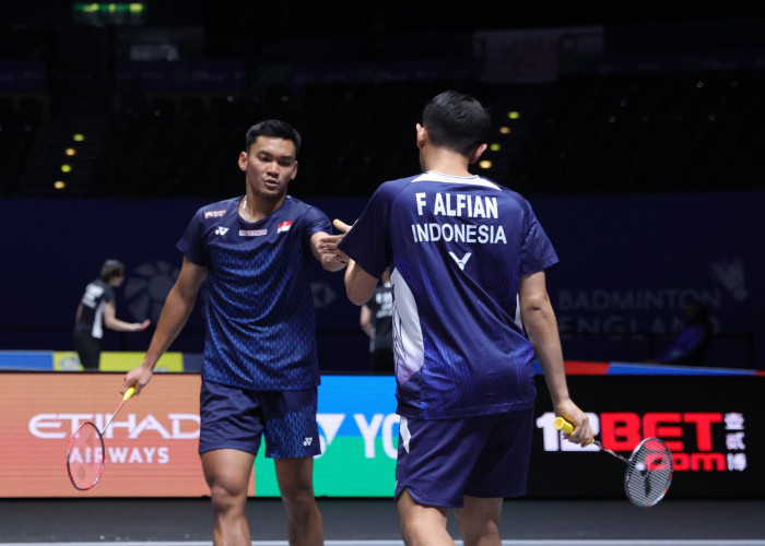 Hajar Wakil Malaysia, Fajar/Fikri Segel Tiket 16 Besar All England 2026