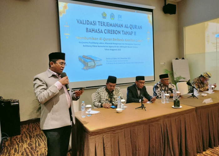 Bupati Cirebon Berminat Cetak Mushaf Terjemahan Al Qur'an Bahasa Cirebon