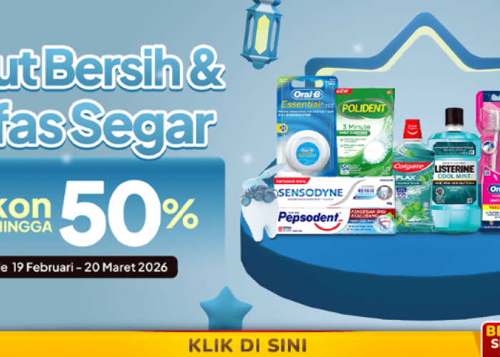 Mulut Bersih Dan Nafas Segar Saat Puasa Pakai Promo Kebersihan Mulut Dari Alfamart. Diskon Hingga 50%!