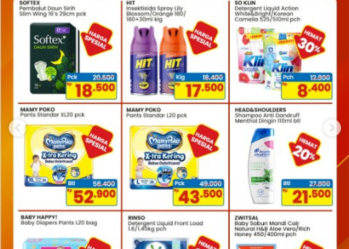 Promo Indomaret Terbaru 21 April – 4 Mei 2026: Belanja Hemat dengan Diskon Hingga 35%!