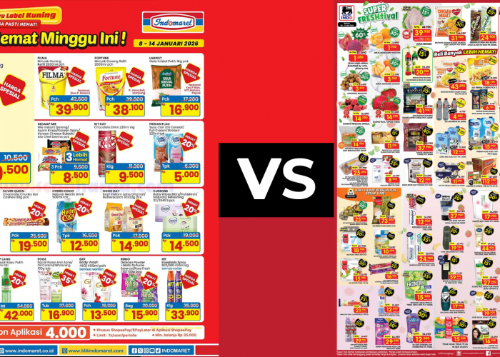 Indomaret vs Superindo: Mana yang Lebih Hemat? Cek Perbandingan Harga Promo Terbaru Minggu Ini Januari 2026