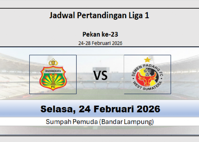 Jadwal Bhayangkara FC vs Semen Padang, Bisakah Bhayangkara Perpanjang Kemenangan Beruntun?