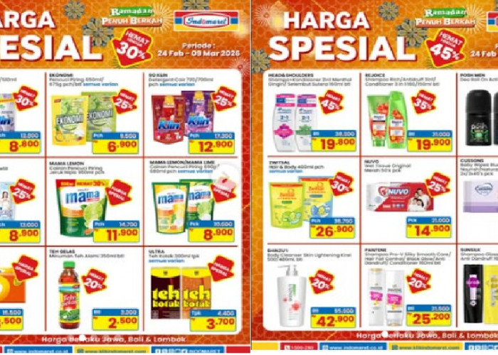 Harga Spesial Hemat 25%: Promo JSM Indomaret Minggu Ini Terbaru hingga 9 Maret 2026, Mamy Poko Pants Rp 33.900